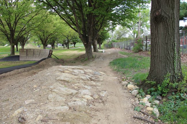 Rock Skills Trail at Dayton Bike Yard